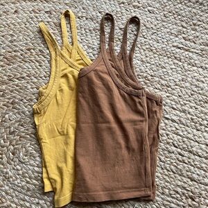 Dandelion & Pecan Crop Tank Arq